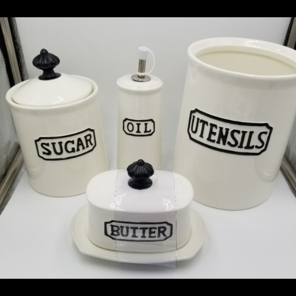 THL Utensils, Sugar, Butter, Oil Set